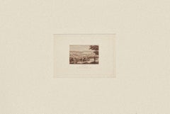 Zurich Landscape - Etching on Paper - 19th Century