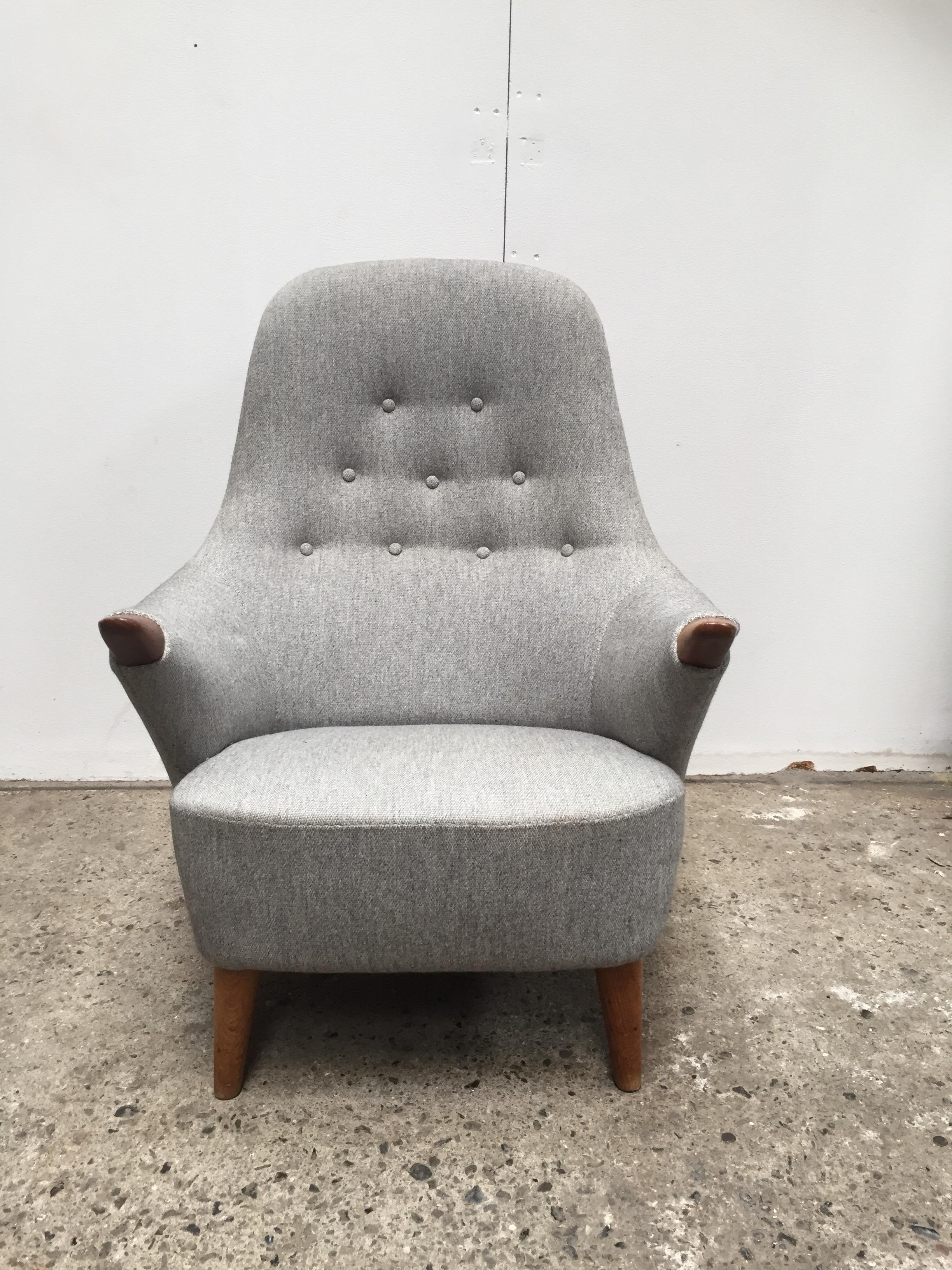 Unknown Rare Danish Midcentury Armchair 1950´s In Good Condition In Copenhagen, DK