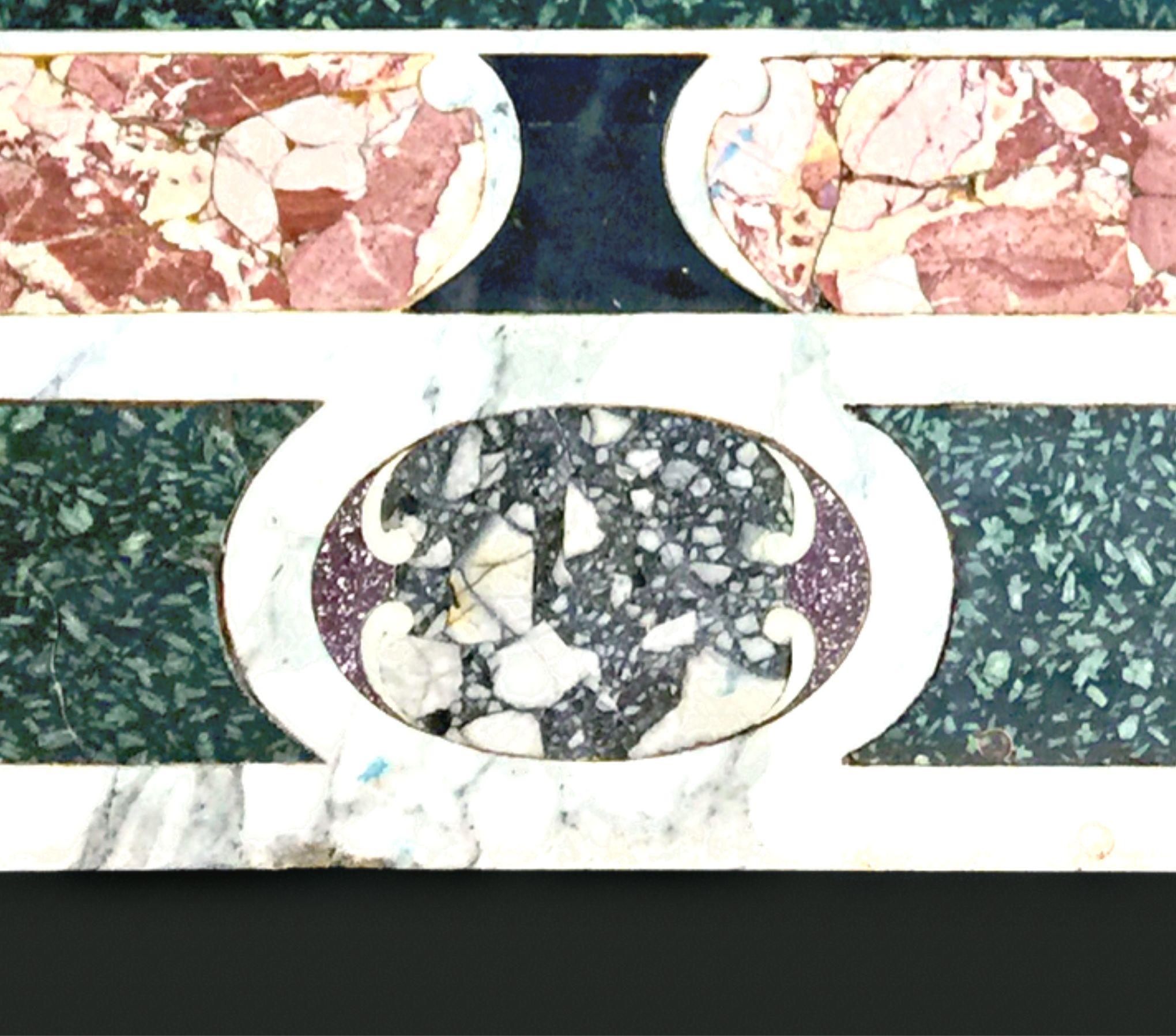 16th Century Italian Pietra Dura Multicolor Panel Table Top For Sale 1