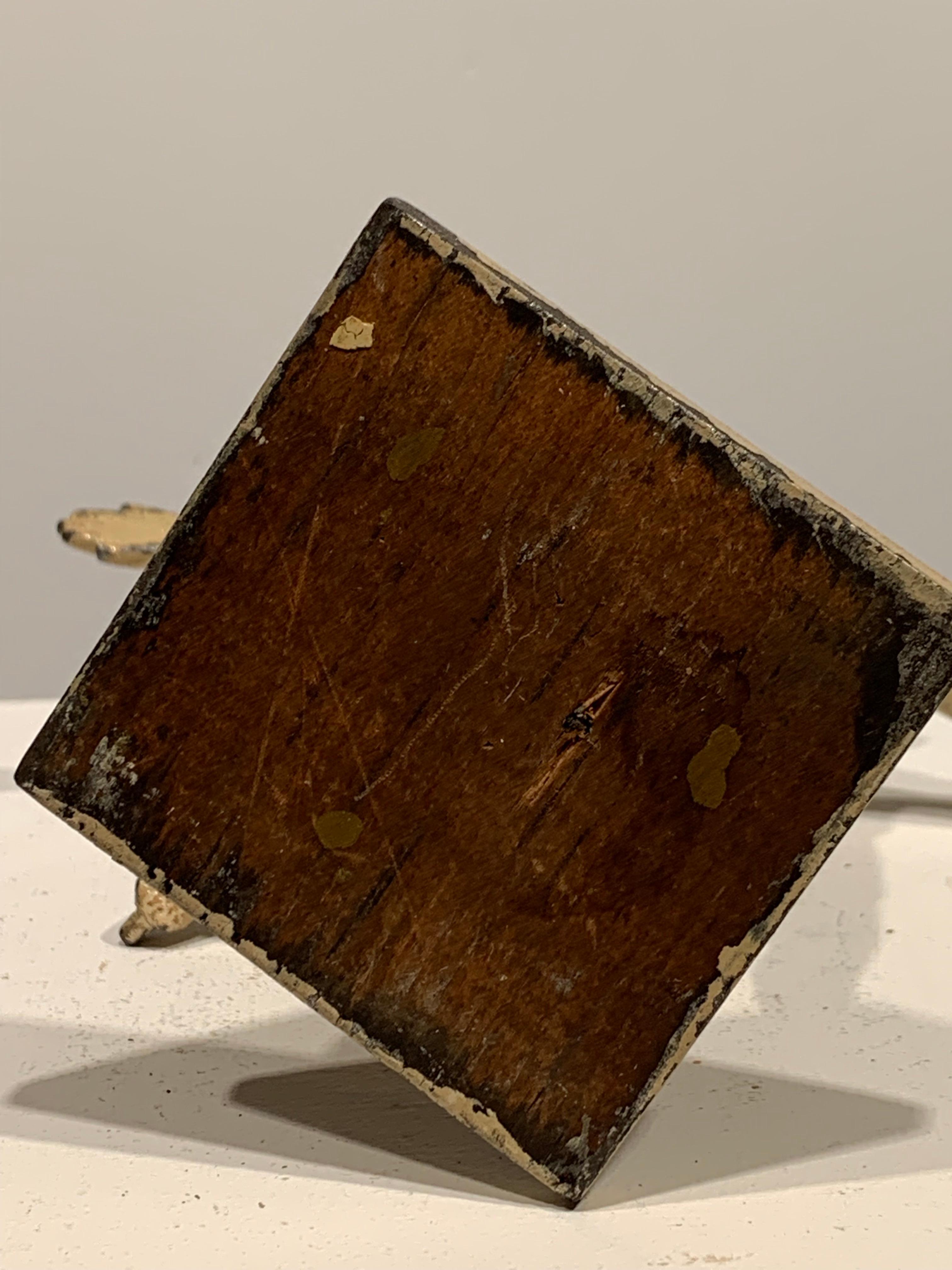 Sculpture d'art populaire des années 1920 représentant une femme patineuse sur glace et une artiste outsider sculptée 5