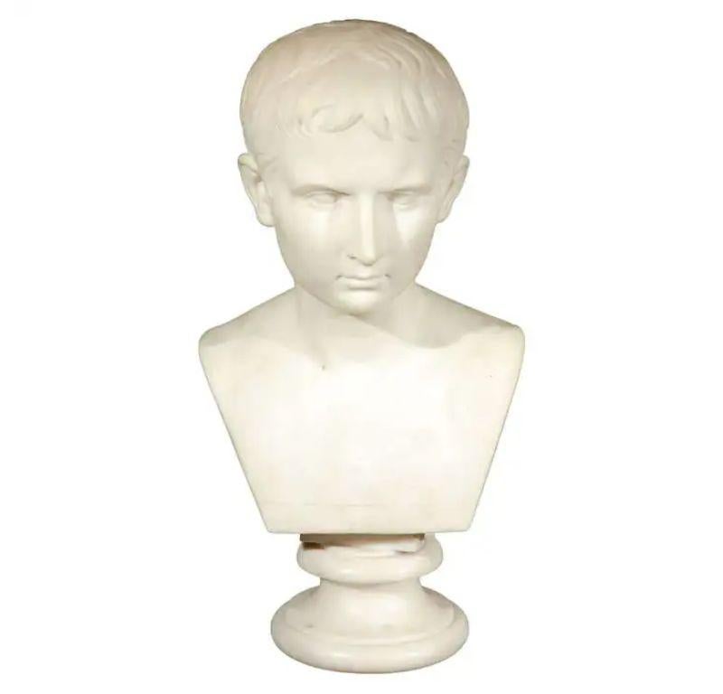 Buste de Napoléon du 19e siècle - Sculpture de Unknown