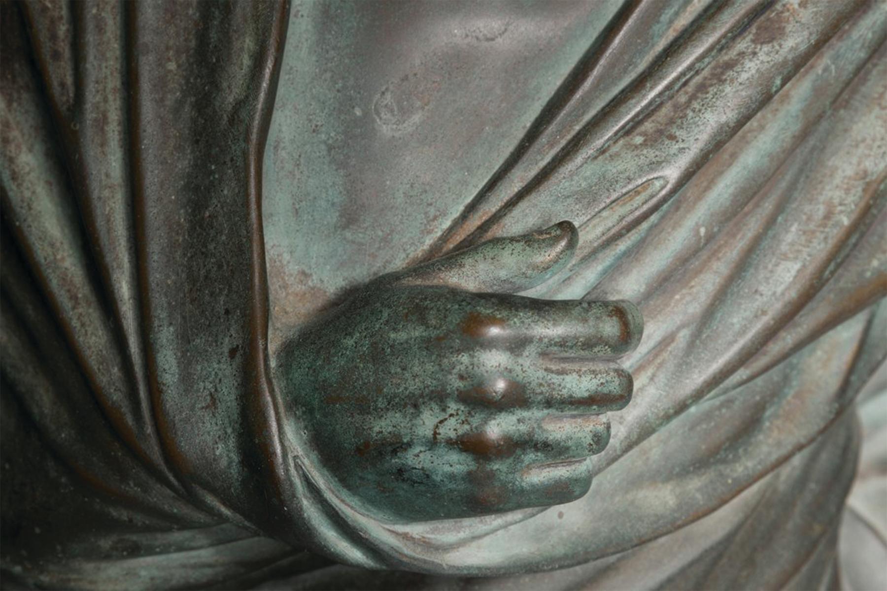 Figura Grand Tour de Sófocles del siglo XIX según el antiguo, F. Barbidienne en venta 2