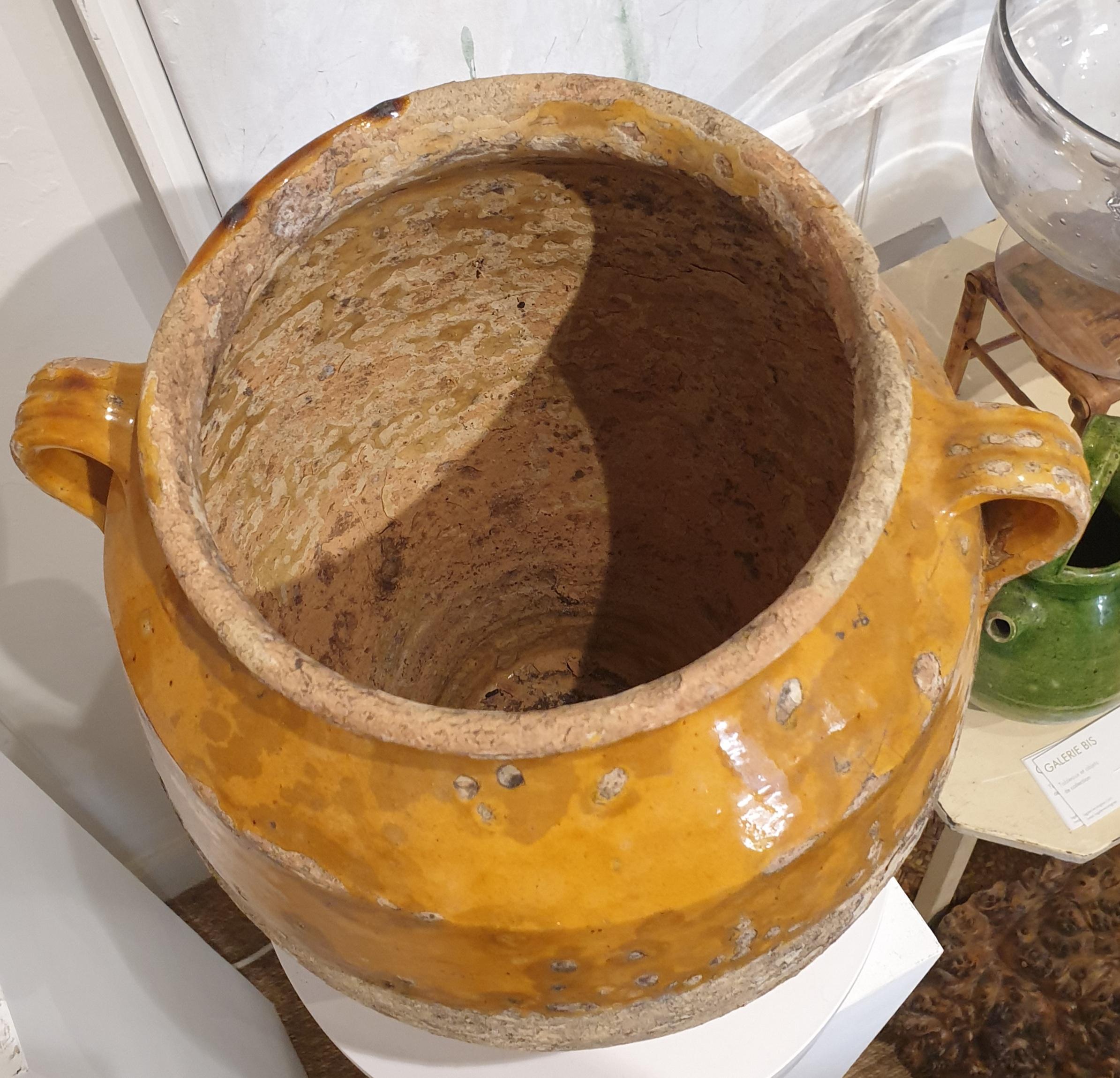 19th Century Honey Glazed Provençal Confit Jar. 5