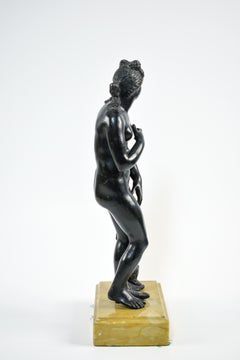 Bronze de la Vénus de Médicis du XIXe siècle du Grand Tour d'Italie