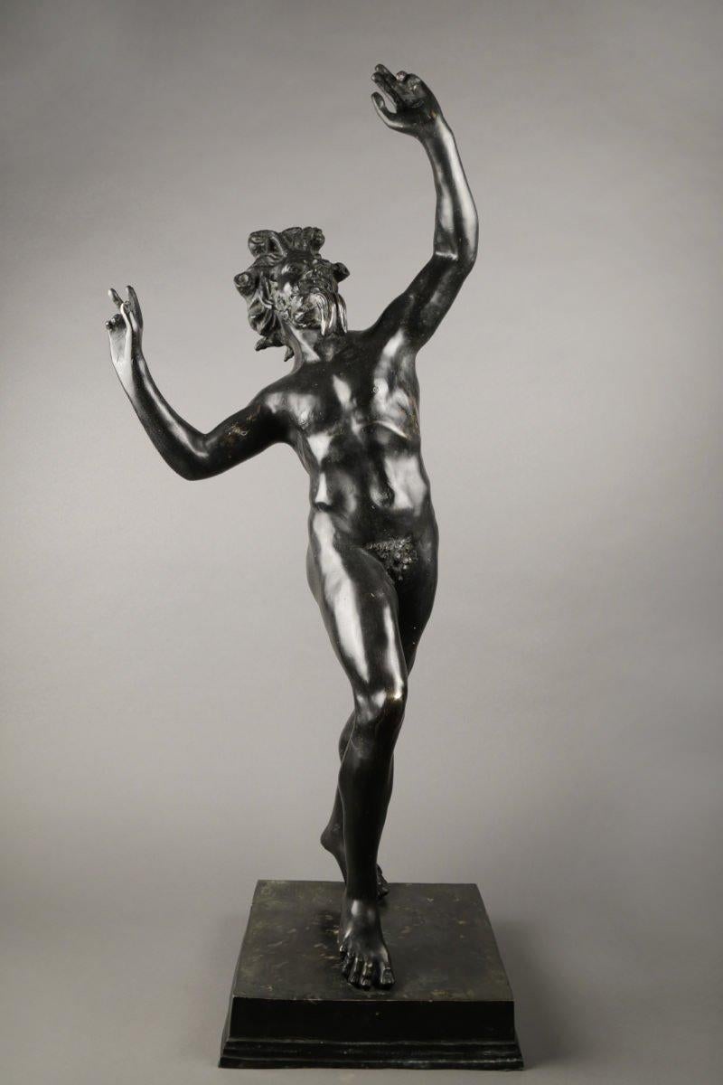 19th Century Italian School, Grand Tour Bronze of the Dancing Faun 1