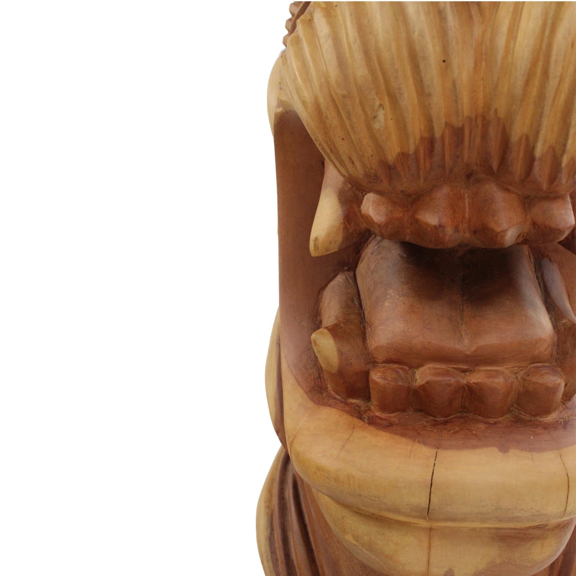 19th Century Primitivist Carranca Sculpture, Brazil For Sale 6