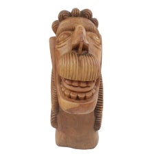 Antique 19th Century Primitivist Carranca Sculpture, Brazil