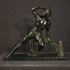 escultura marinera francesa de escayola del siglo XX, estilo Art Déco, 1940