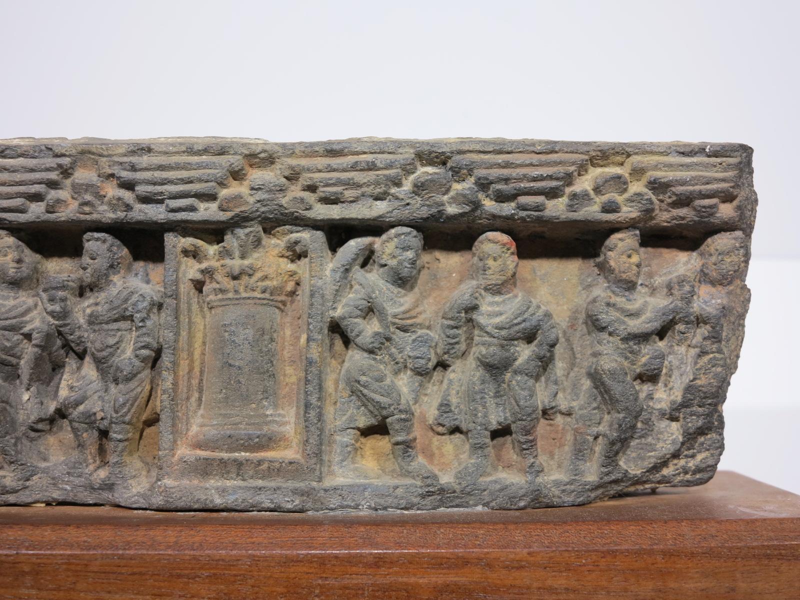 2nd-century Gandharan carved Indian relief panel  2