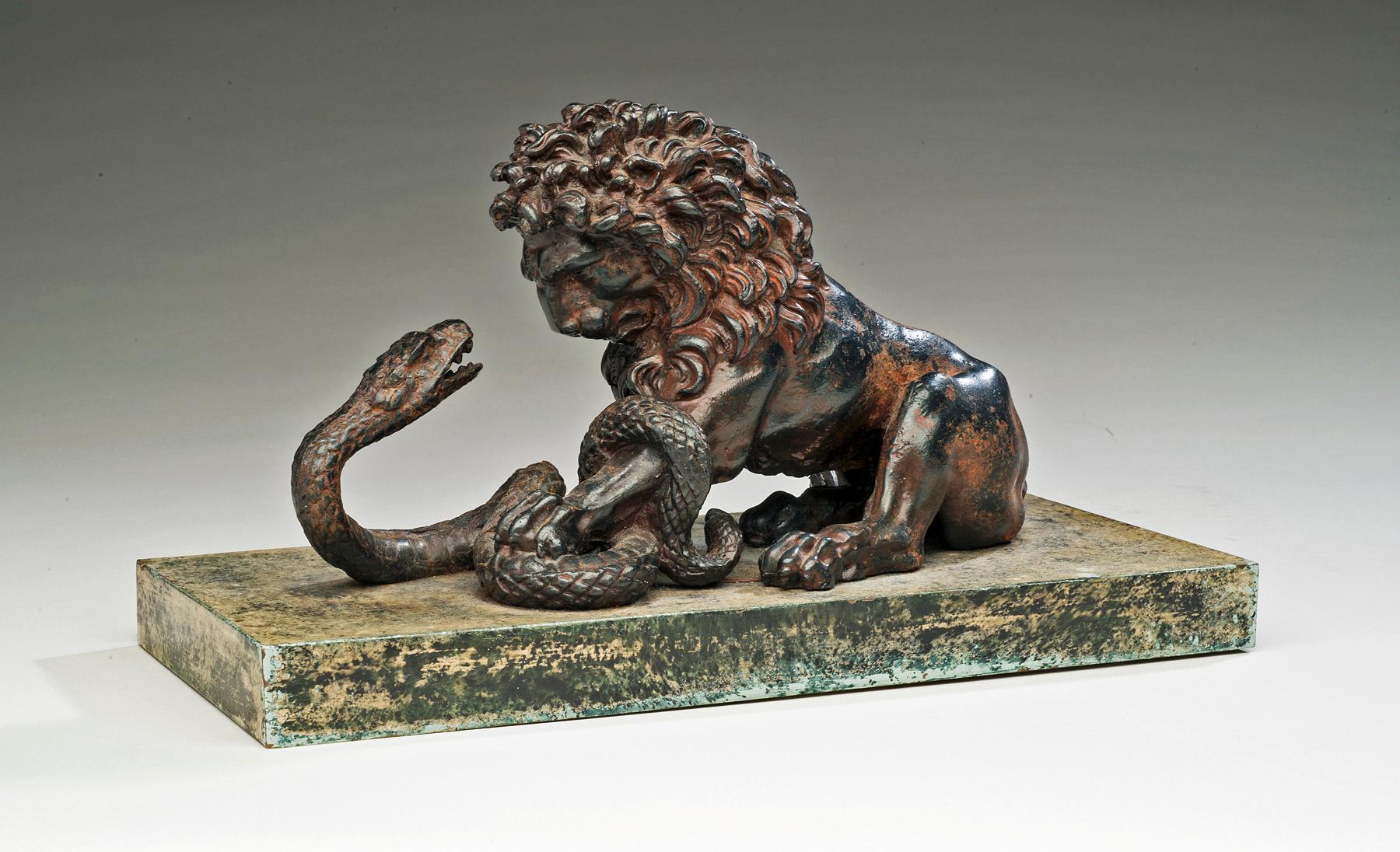 antoine-louis barye lion and serpent