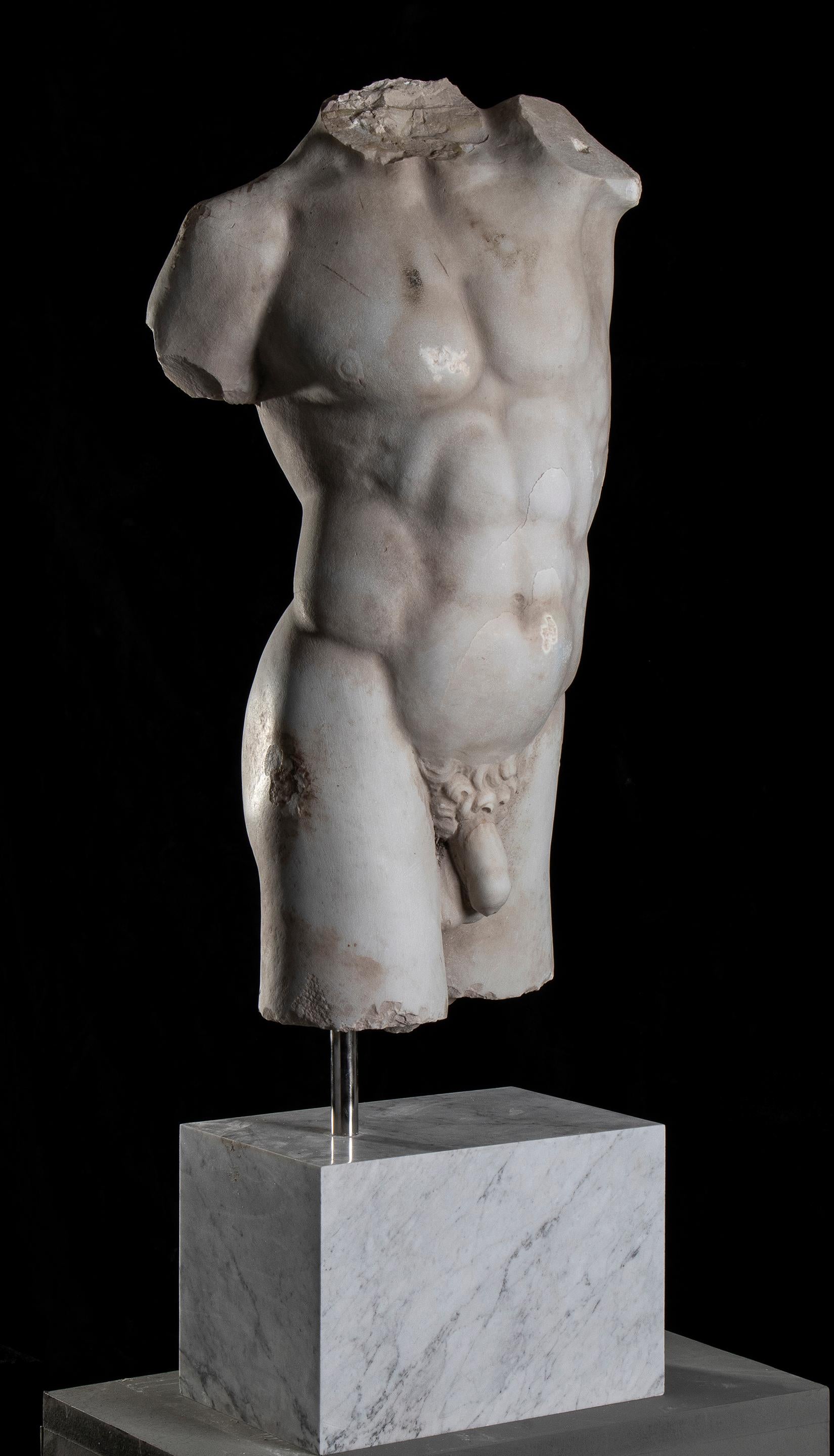 roman torso sculpture