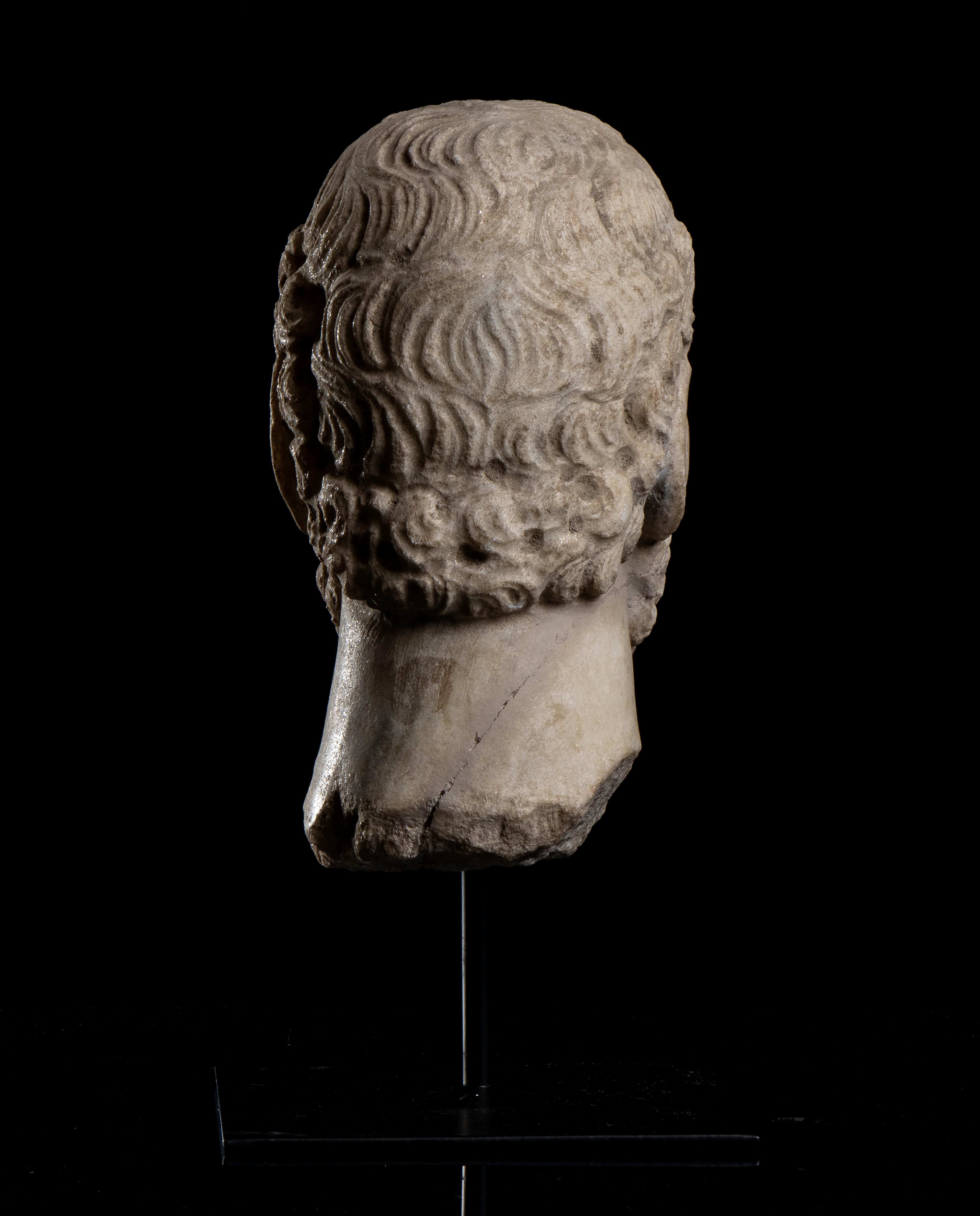 A Collection of 5 Marble Sculpture Portrait of Roman Emperors Grand Tour Style 3