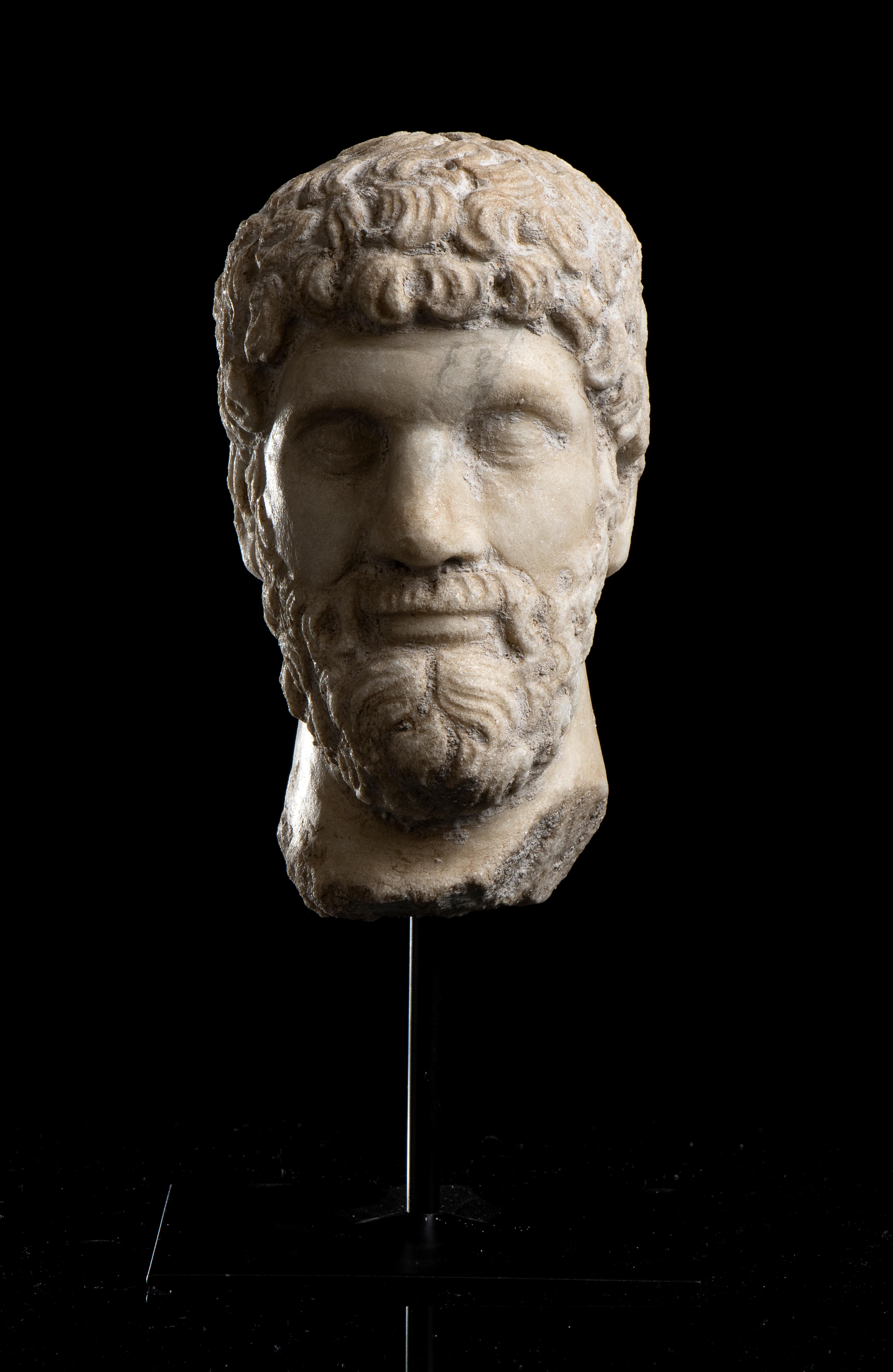 A Collection of 5 Marble Sculpture Portrait of Roman Emperors Grand Tour Style 5