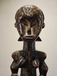 A Fine Fang Female Reliquary Figure, Gardien De Reliquaire Fang, Eyema Byeri