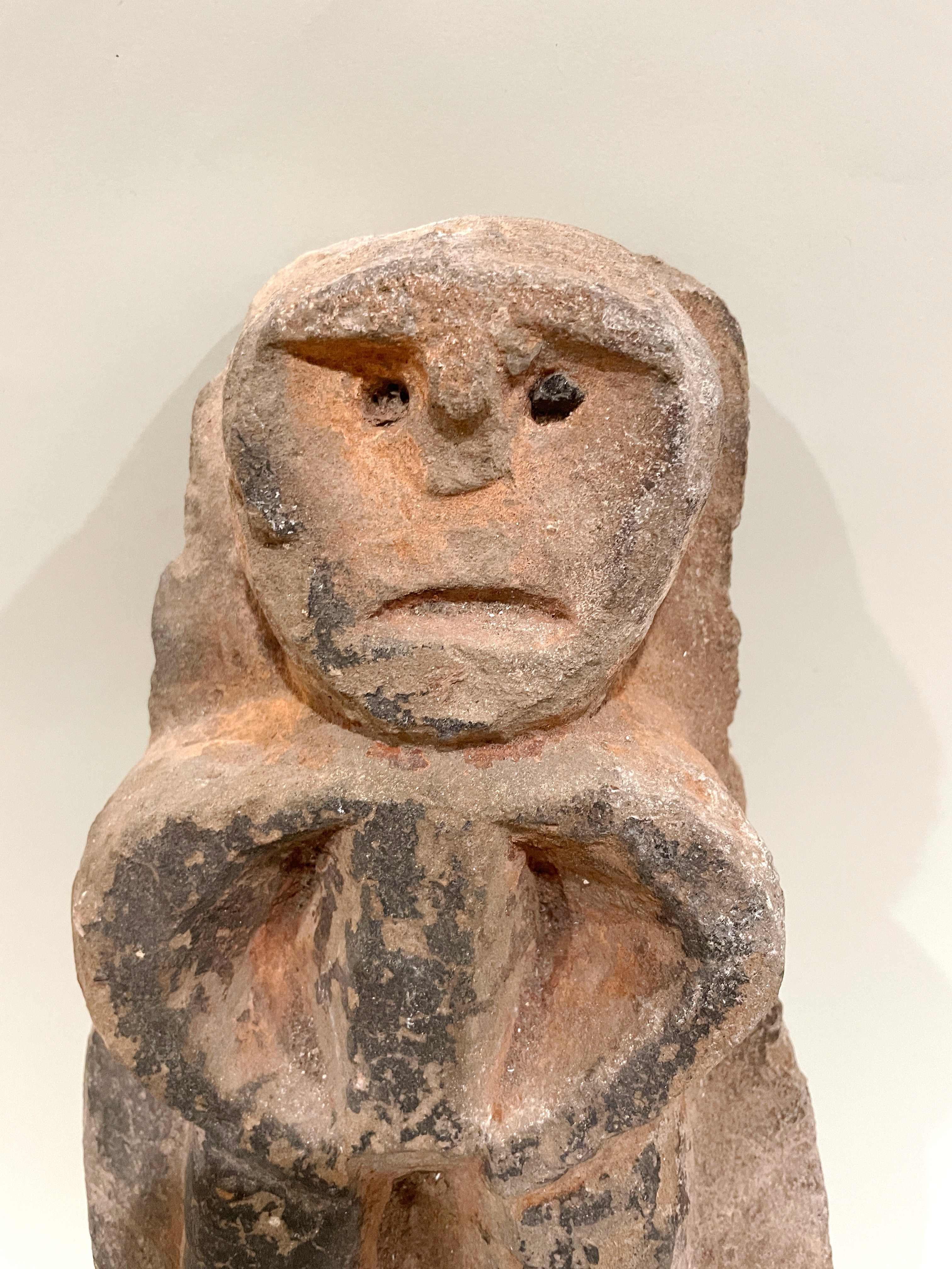 A Grouping of Three Period Ancestor Posts, Possibly Aztec For Sale 4