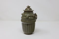 A 'LONGQUAN' CELADON 'DRAGON' VASE