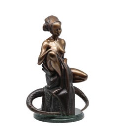 Rapto de Europa, escultura de bronce de Volodymyr Mykytenko, 1997