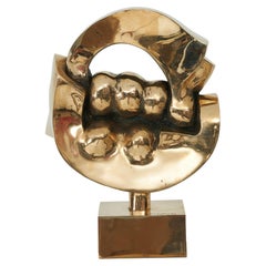 Escultura abstracta de bronce, Prince Monyo