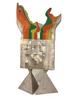 Abstract Metal Sculpture
