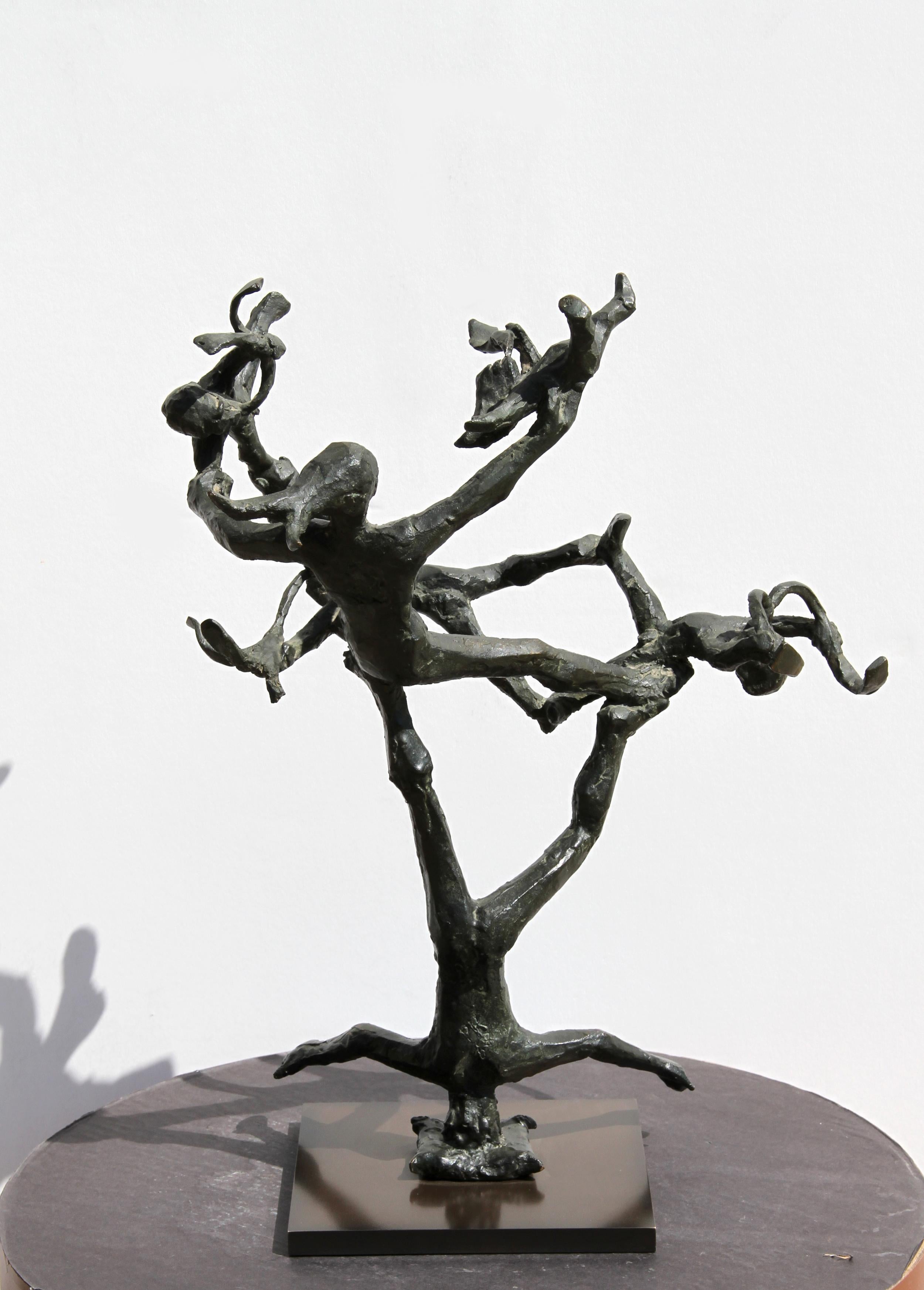„“Akrobaten“, Bronze-Skulpturenschmuck, 1968 im Angebot 4