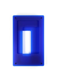Acrylic Wall Sculpture Blue Constellation by Yvette Kaiser Smith