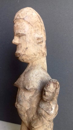 African art tribal maternity figure, Lobi peoples Ghana - Ivory Coast