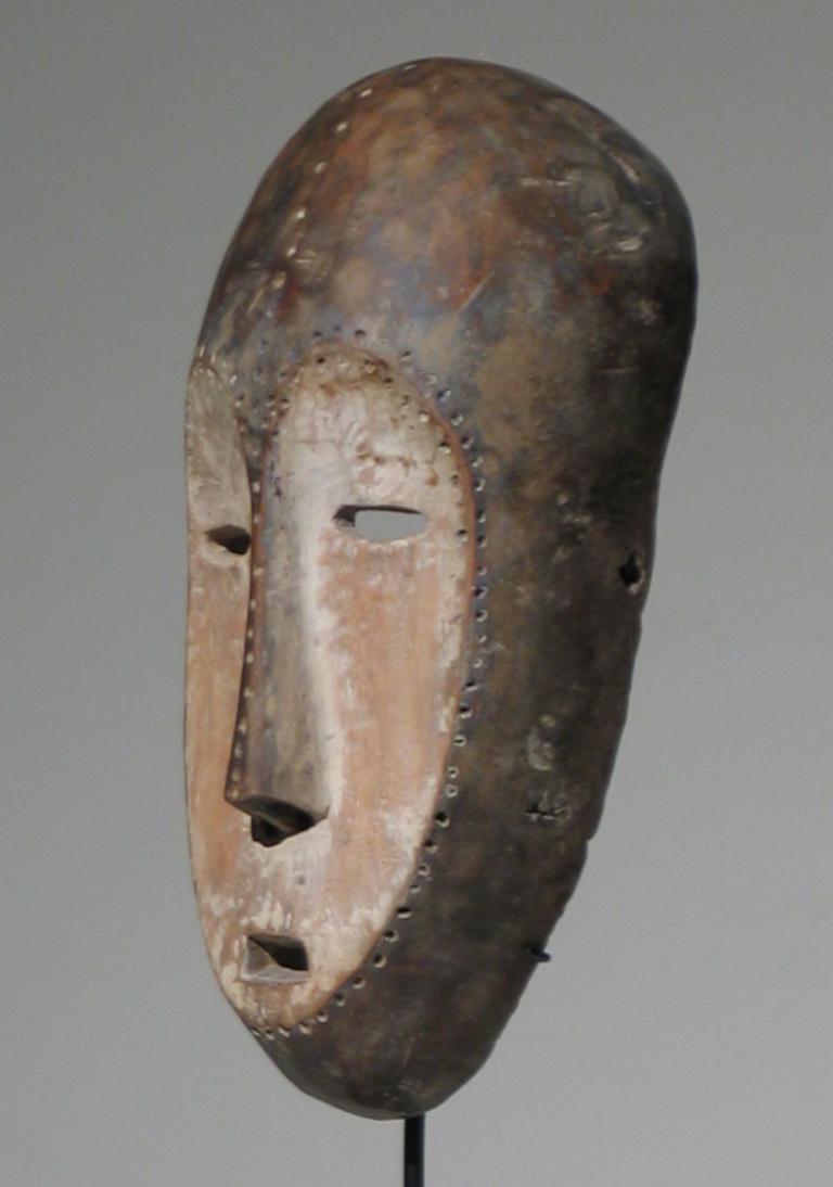 African Lega Mask - Sculpture by Unknown
