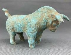Ancient Chinese Bronze Antique Dynasty patina horse statue