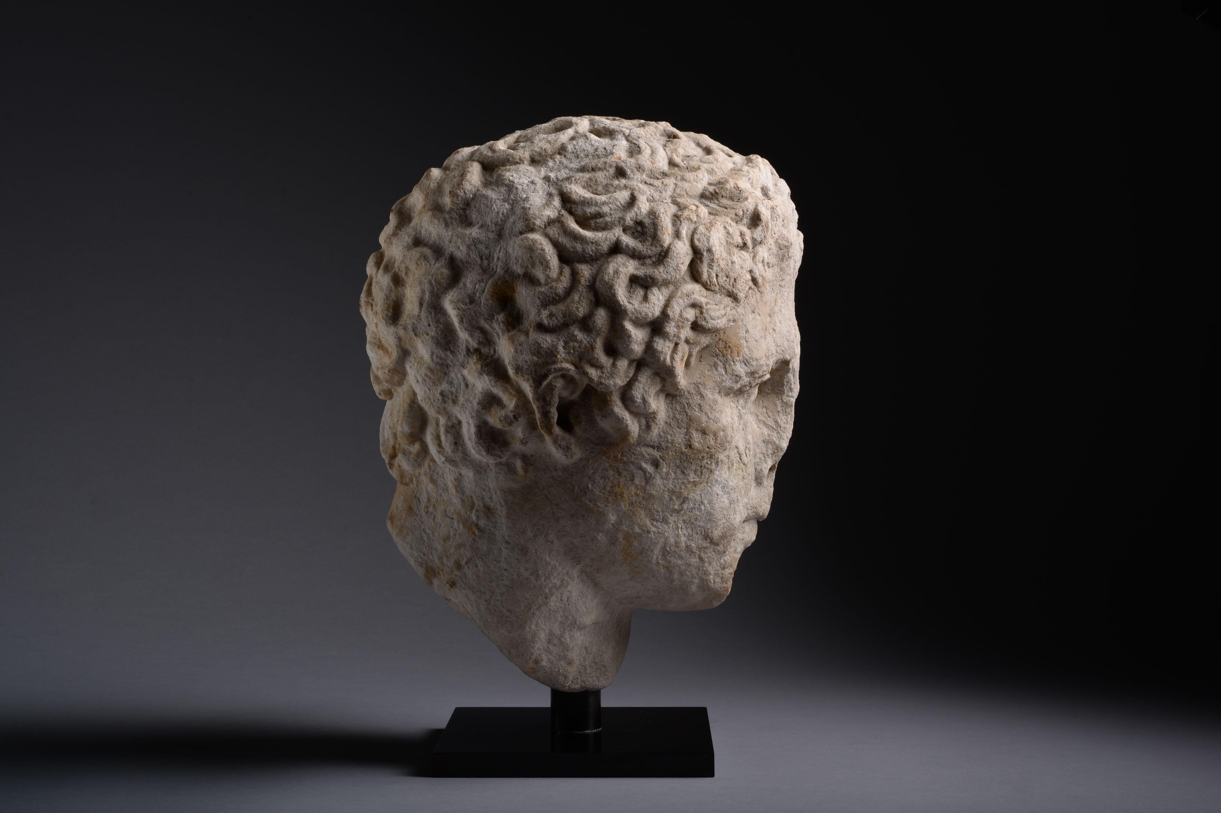 ancient greek head