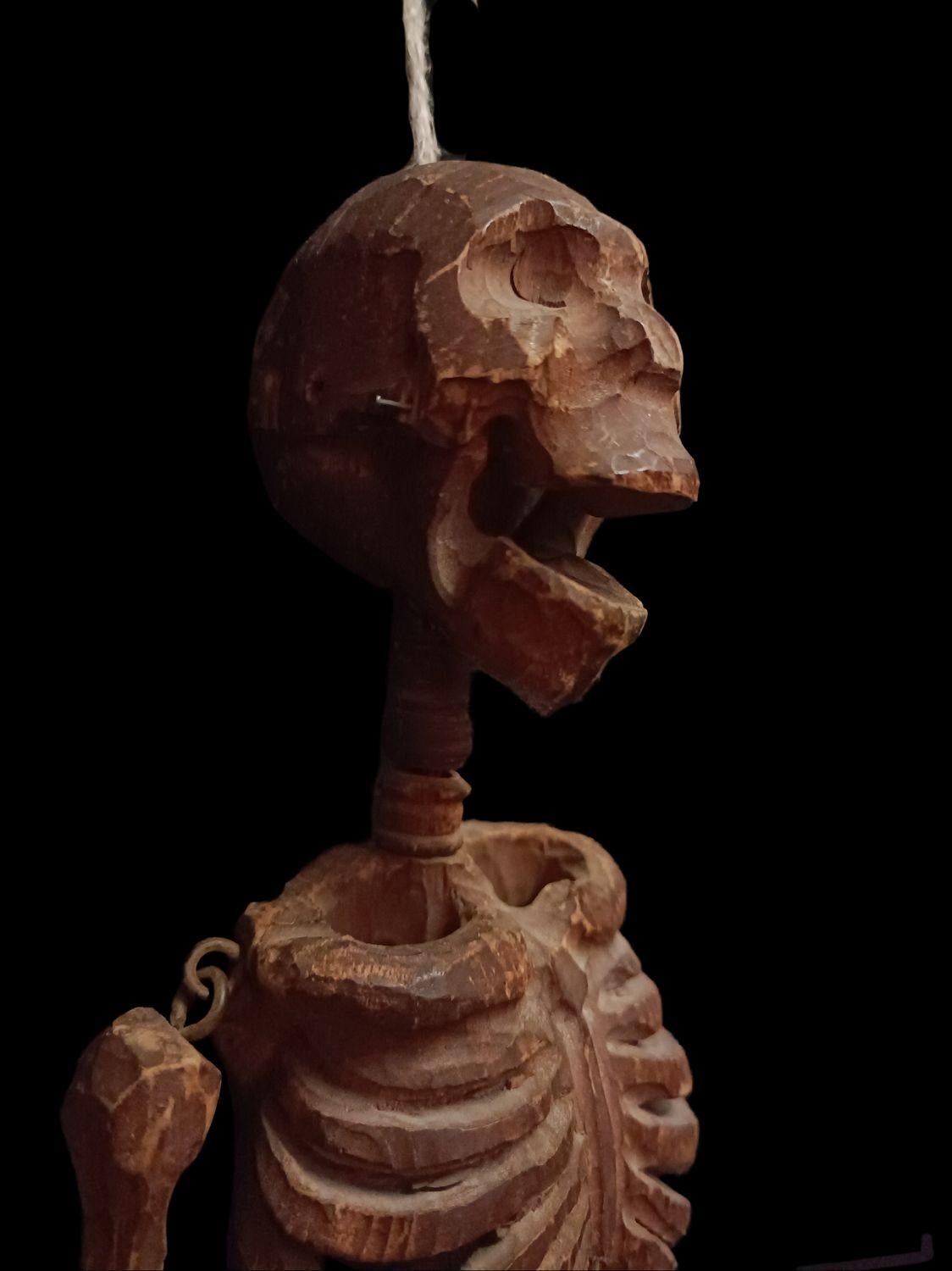 Vieja marioneta esqueleto en venta 2