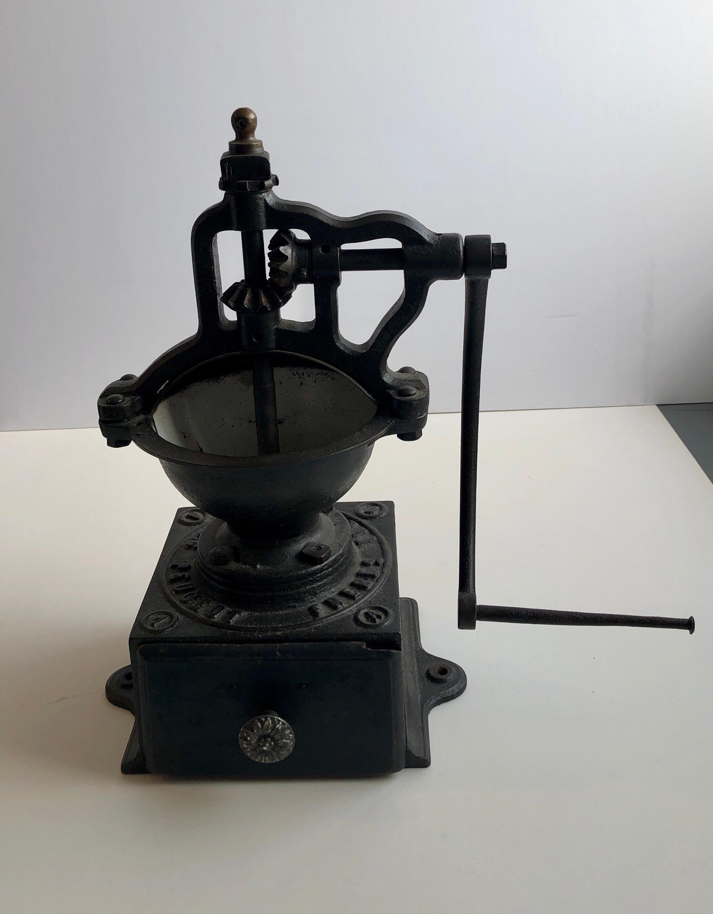 antique peugeot coffee grinder