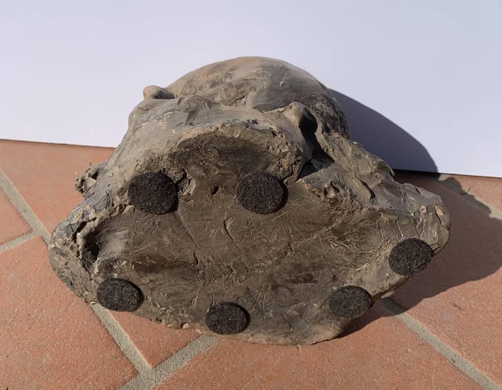 Antiker italienischer Bildhauer – Terrakotta-Skulptur aus dem 18.-19. Jahrhundert – Memento Mori im Angebot 5