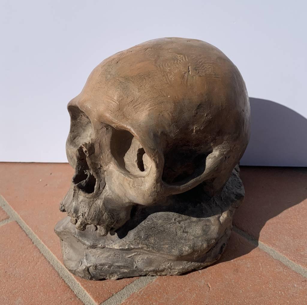 Terrakotta-Skulptur - Memento mori. Italien, 18. bis 19. Jahrhundert.

16 x 25 x H 18 cm.

Vollständig in Terrakotta.


- Dieser Artikel wird mit einem Echtheitszertifikat mit Rechtsgültigkeit verkauft.
- Weitere Einzelheiten zum Zustandsbericht