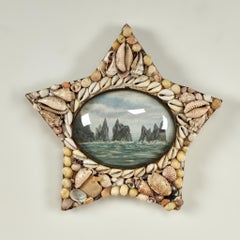 Antique Star Form Sailors Valentine