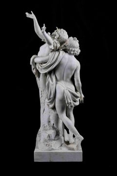 Apollo and Dafne - Vintage sculpture by Anonymous- 1712/1719