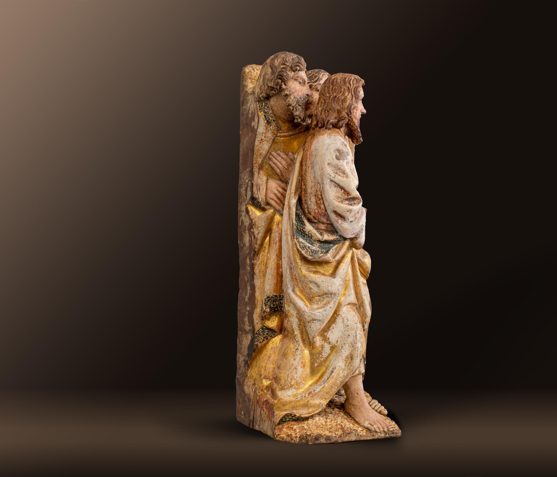 Apostel-Gruppe (Braun), Figurative Sculpture, von Unknown