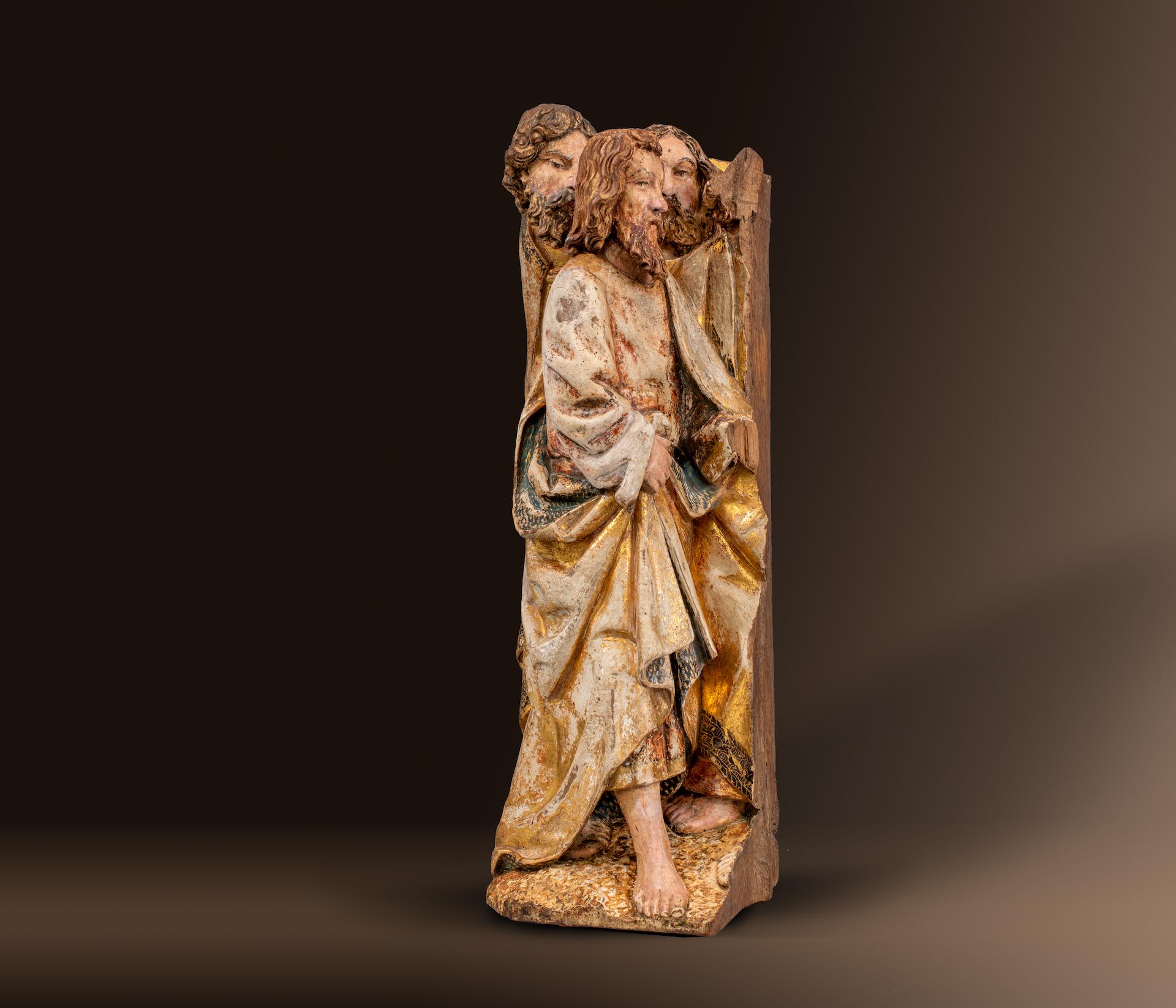 Unknown Figurative Sculpture – Apostel-Gruppe
