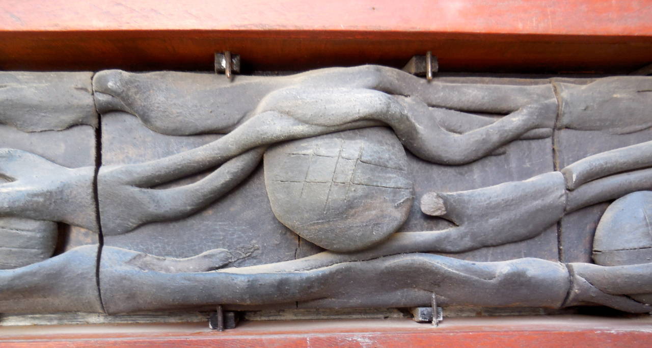 Architectural Ceramic Relief Frieze For Sale 2