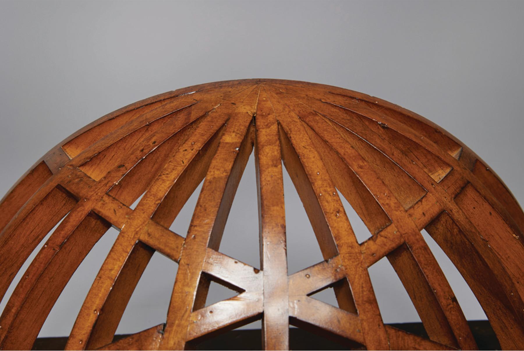 Authentic Models Demi Dome Architectural Model Wooden Staircase, 20th Century For Sale 2