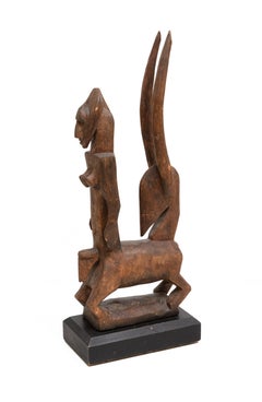 "Bambara Queen, Rep. Mali, " Wood created in Africa in c. 1940