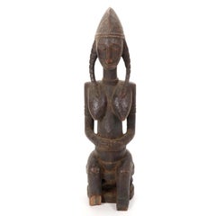 Antique BAMANA WOMAN SEATED