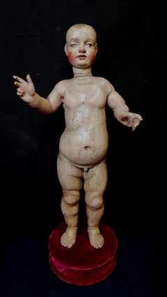 Bendición Niño Jesús - Escultura Policromada