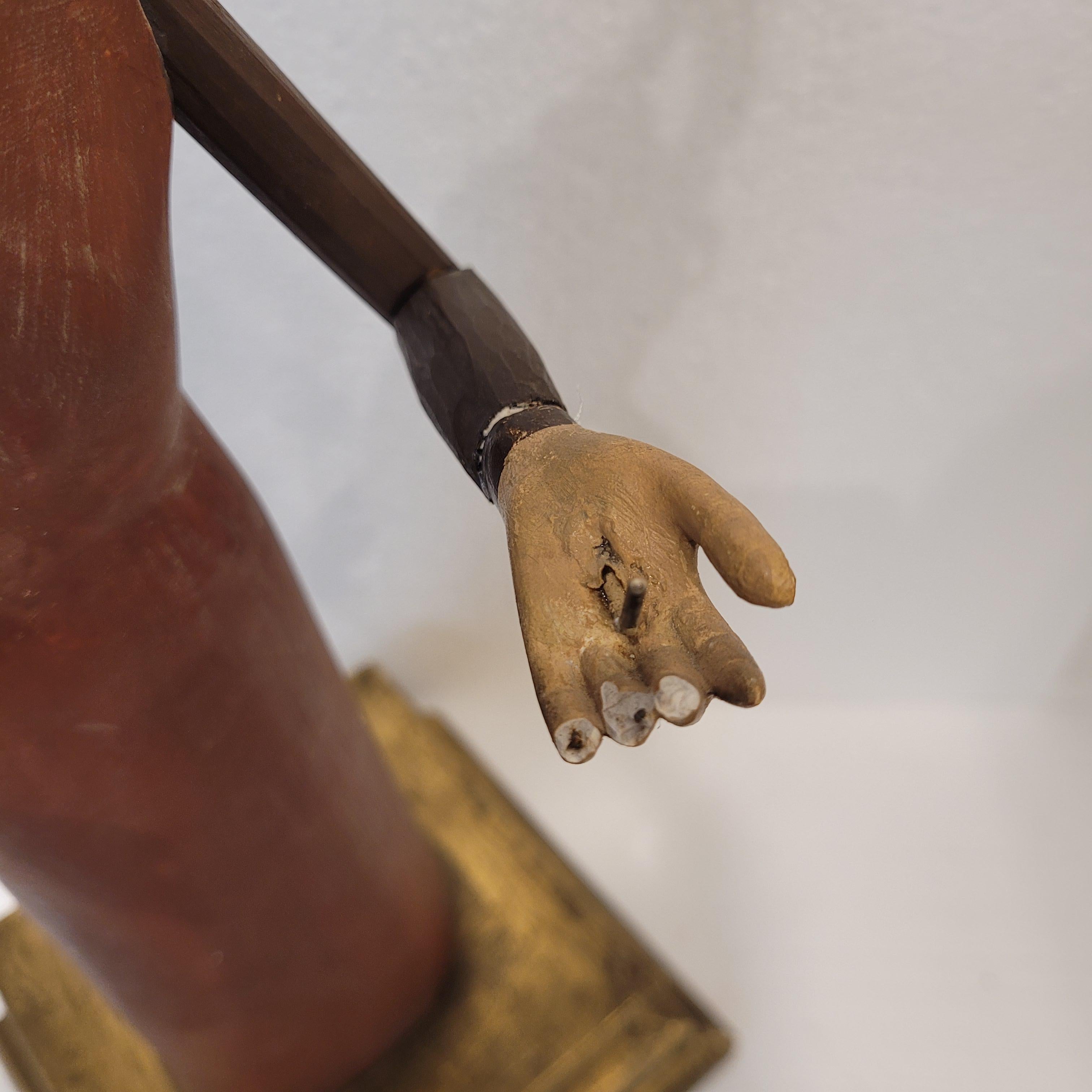 Baroque Dressing Table, Crowned Virgin Mary, Wood, Spain For Sale 11