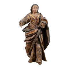 Italienischer Barockmeister des Barock – Figurenskulptur des 17./18. Jahrhunderts – Saint