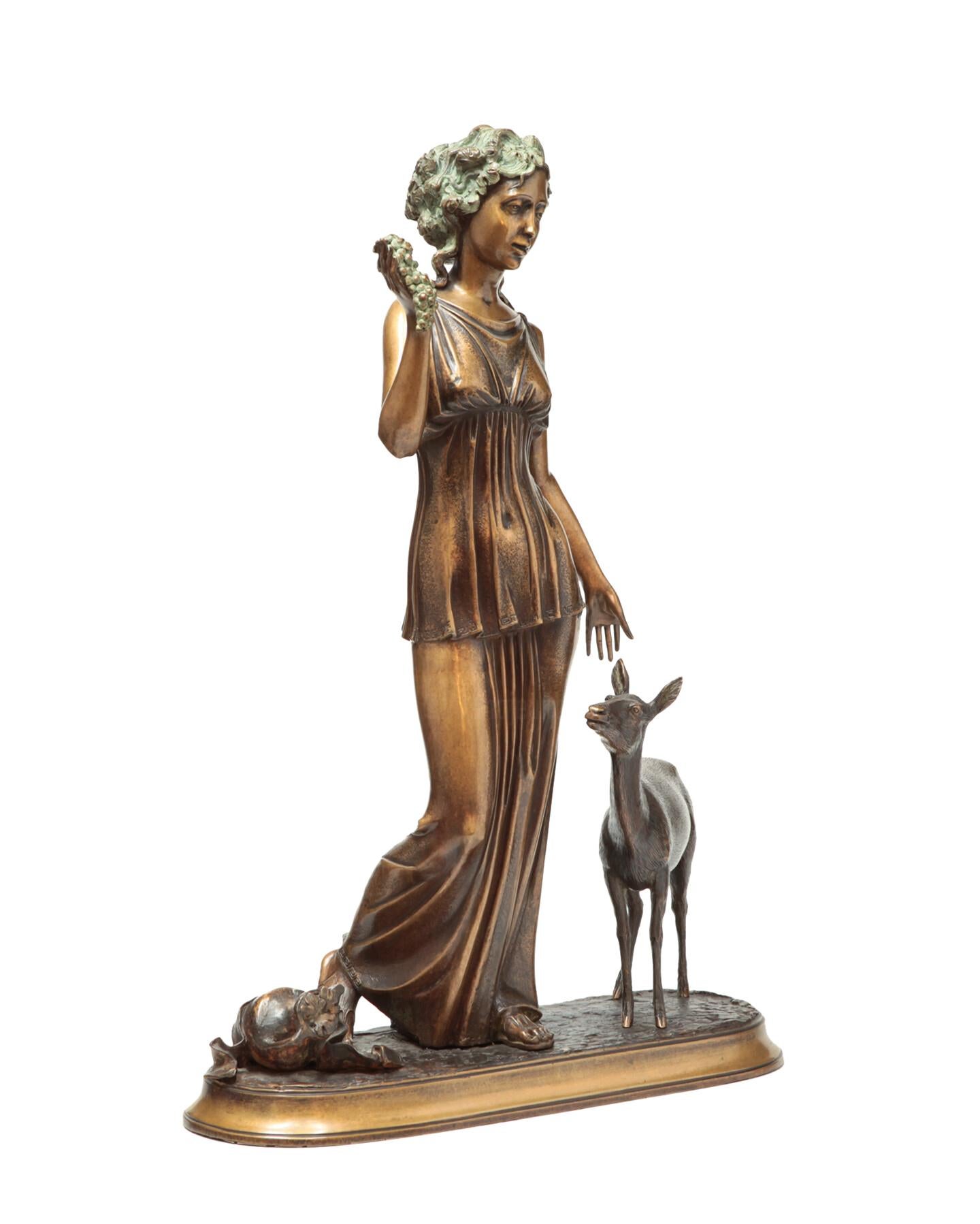 Bellezza della natura, scultura in bronzo di Volodymyr Mykytenko, 2007 - Sculpture di Volodymyr MYKYTENKO