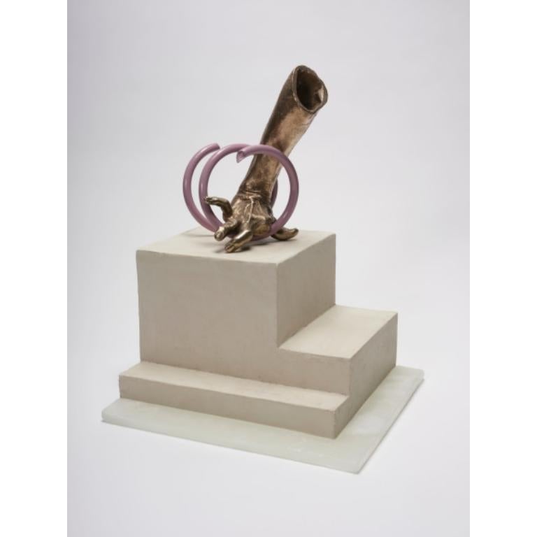 Abstract Sculpture di Unknown - Benares_02 in Watrercolor su carta, 2021