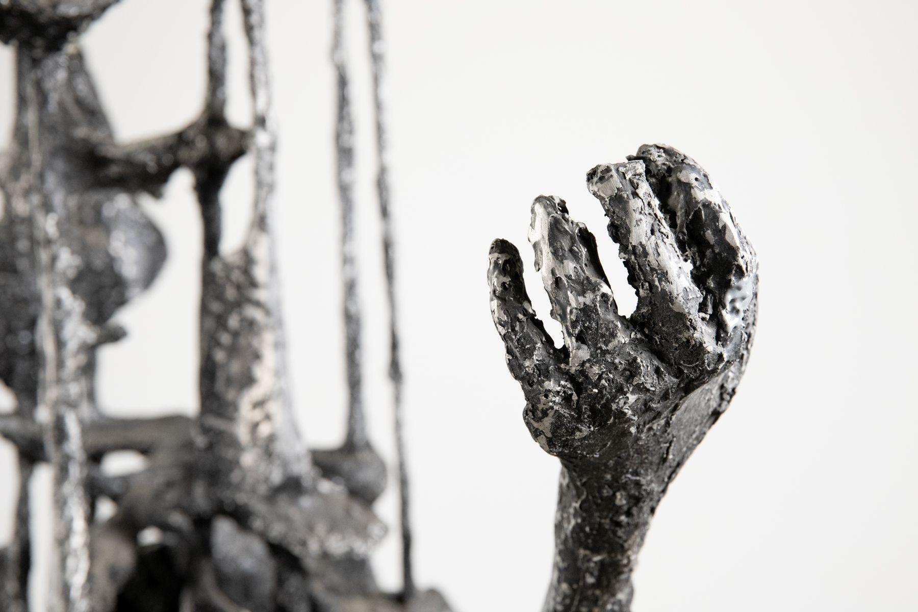 Bert Schwartz Brutalist Sculpture 