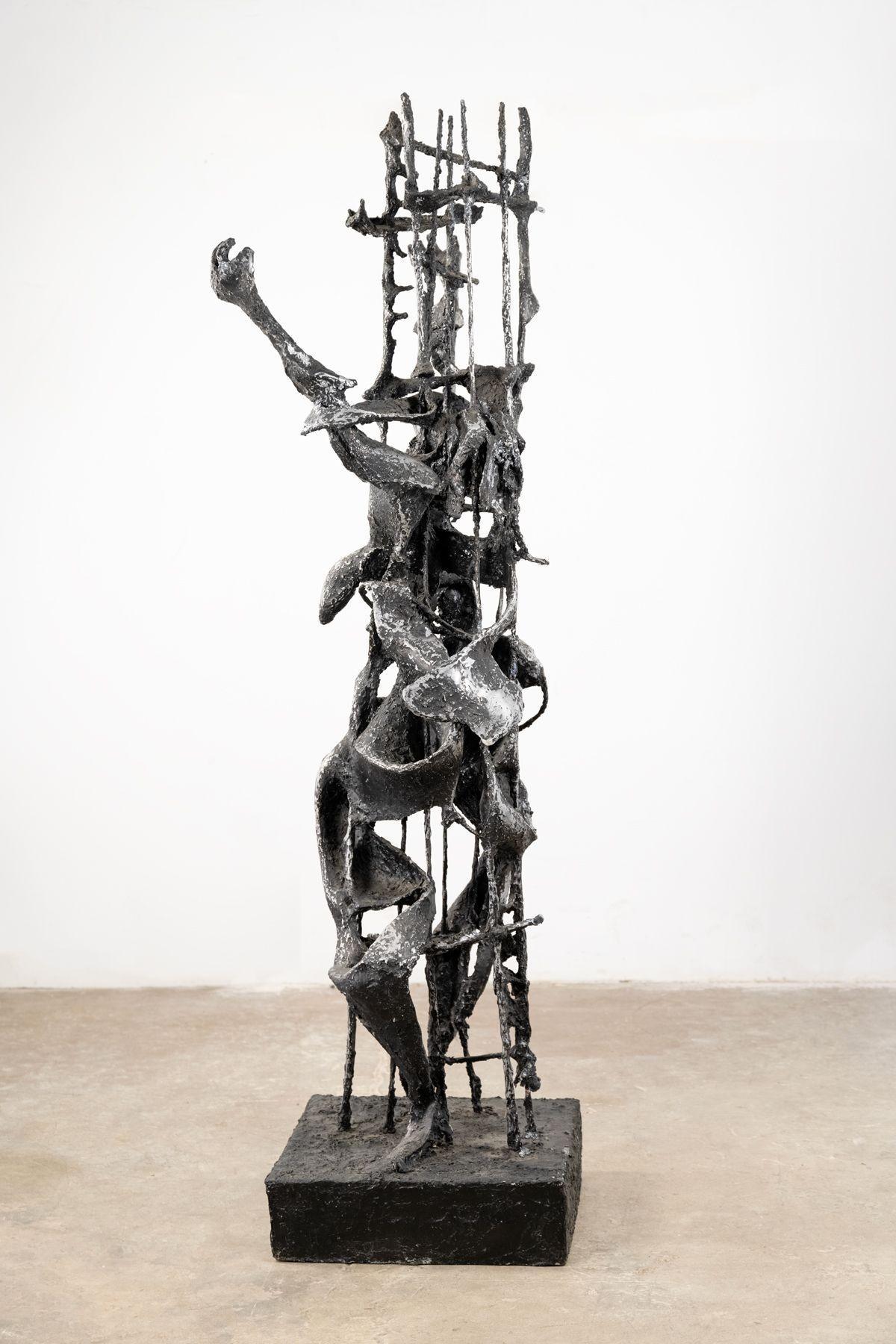 Bert Schwartz Brutalist Sculpture 