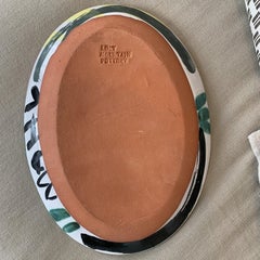 Blue Mountain Artisan Pottery Face Plate