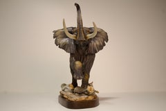 Boehm Porcelain Figurine "Bull Elephant" Ltd Edition #19 Model #50024